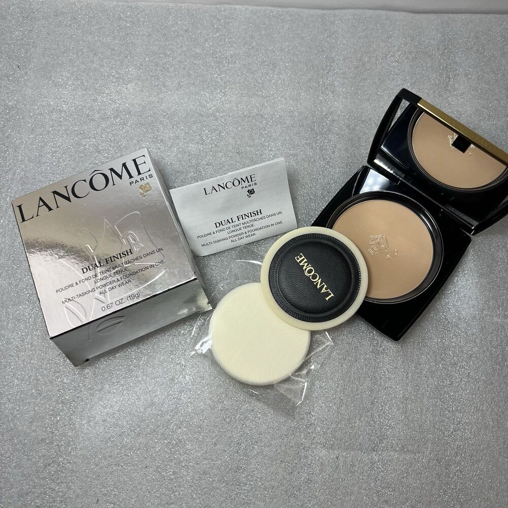 LANCOME DUAL FINISH Powder & Foundation In One 350W BISQUE NIB
